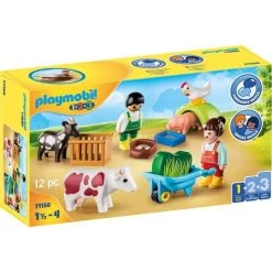 Playmobil 1.2.3 Sjov På Bondegården