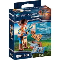 Playmobil 71302 Novelmore Dario With Tool 3-Inch Action Figure