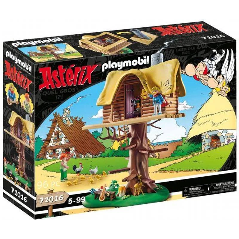 Playmobil Asterix Cacofonix With Treehouse 71016 - Billede 2