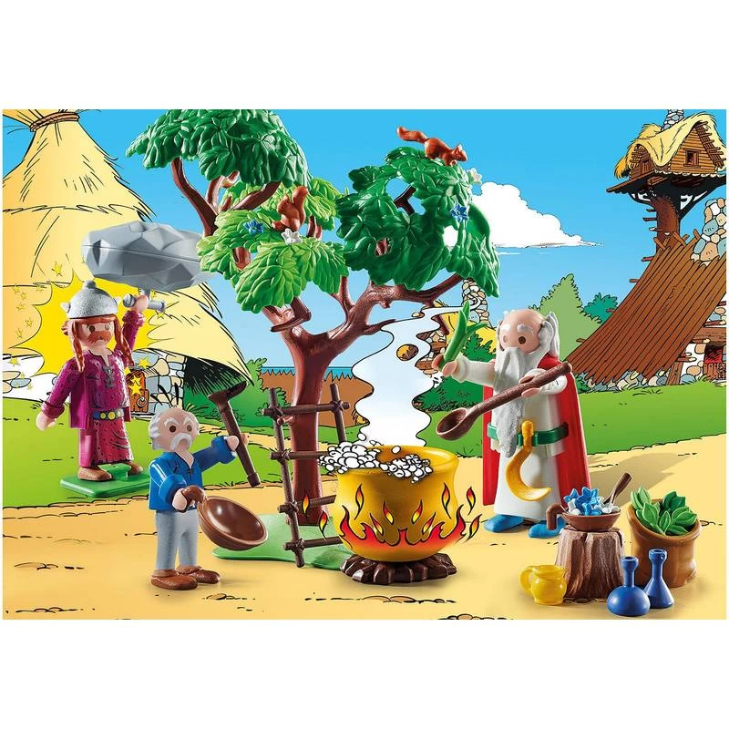 Playmobil Asterix Getafix With The Caldron Of Magic Potion 70933 - Billede 4