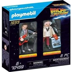 Playmobil Back To The Future Marty Mcfly & Dr. Emmet Brown 70459