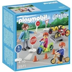 Playmobil Children With Crossing Guard 5571