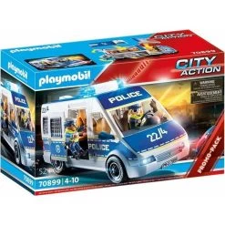 Playmobil City Action Police Van With Lights & Sound 70899
