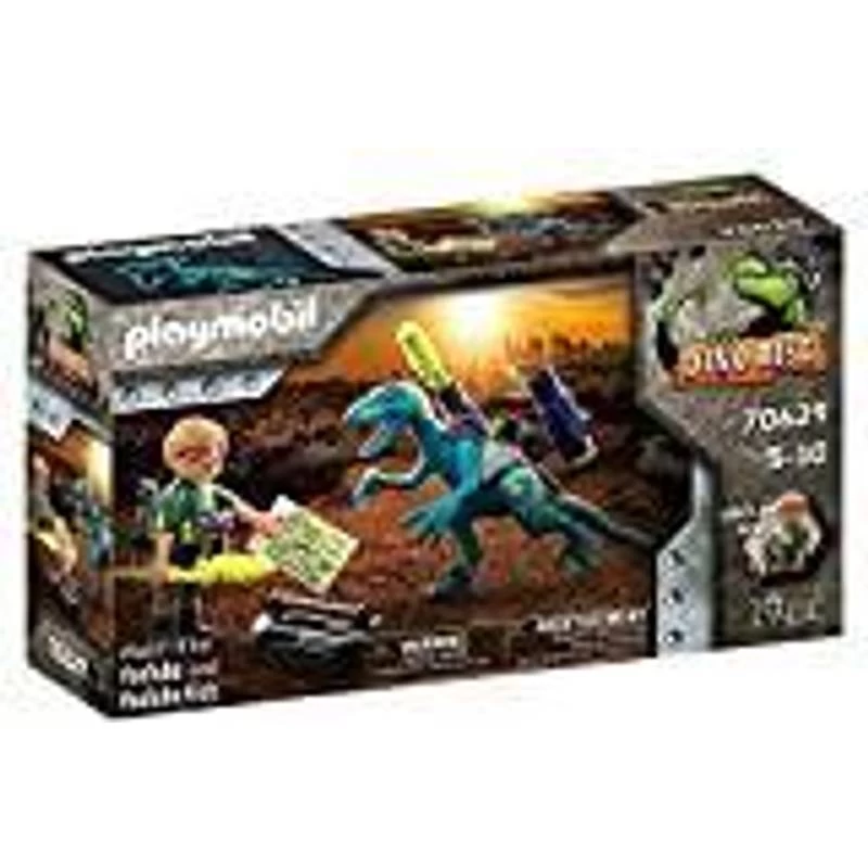 Playmobil Deinonychus Ready For Battle 70629