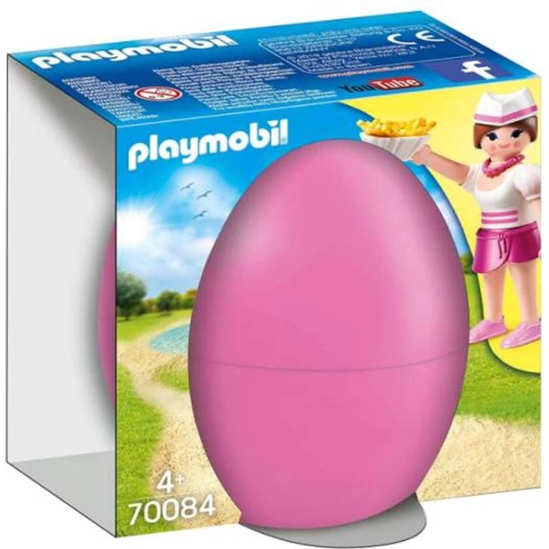 Playmobil Diner Waitress With Counter 70084