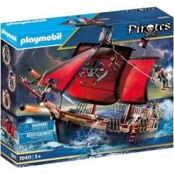 Playmobil Dødningehoved Kampskib 70411