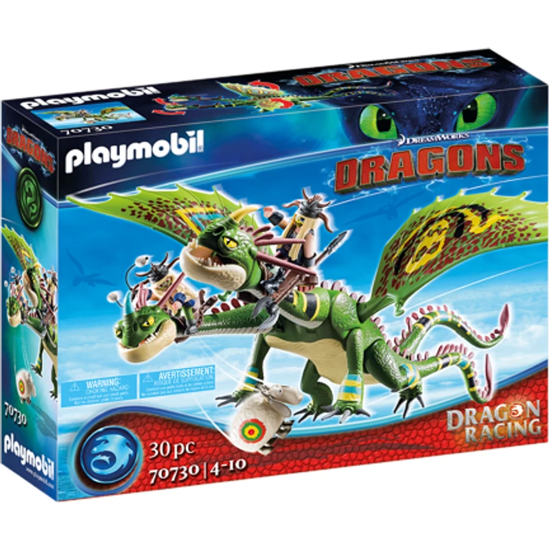 Playmobil Dragon Racing Ruffnut & Tuffnut With Barf & Belch 70730