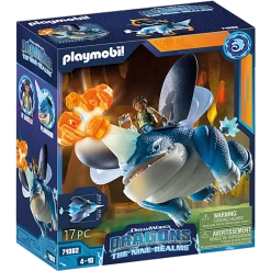 Playmobil Dragons Nine Realms: Plowhorn & D'Angelo 71082