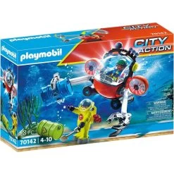 Playmobil Environmental Expedition With Dive Boat 70142
