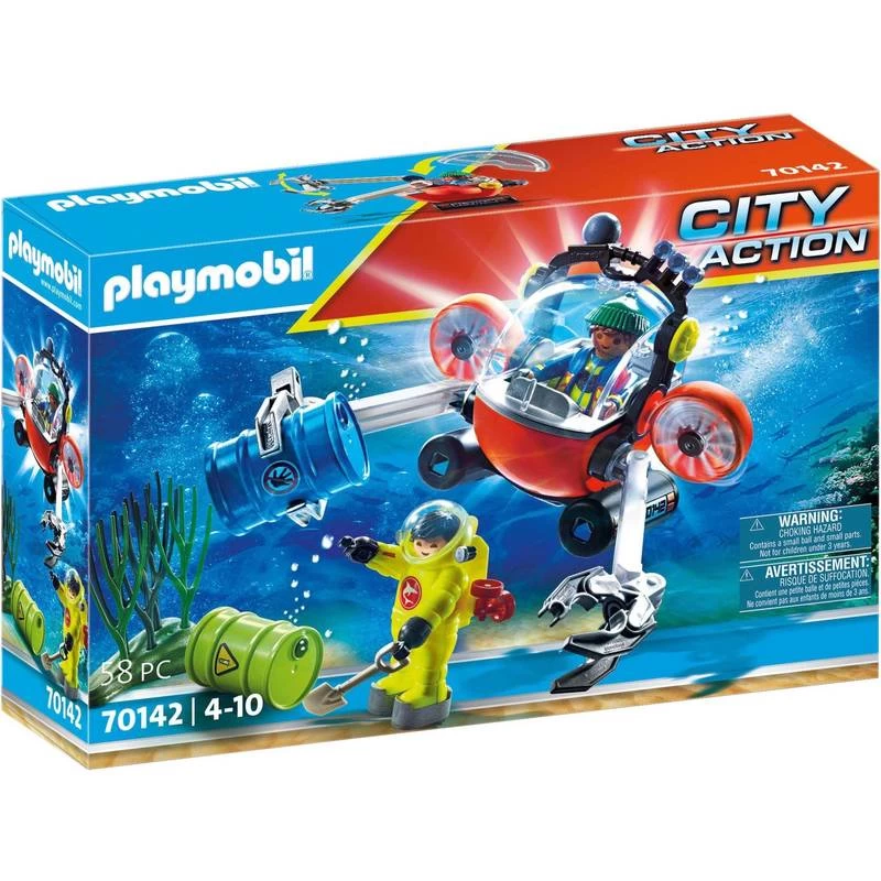 Playmobil Environmental Expedition With Dive Boat 70142