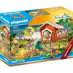 Playmobil Family Fun Adventure Treehouse With Slide 71001