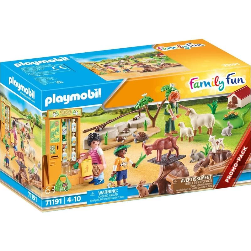 Playmobil Family Fun Petting Zoo 71191
