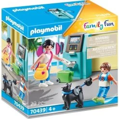 Playmobil Family Fun Tourists With ATM 70439