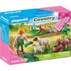 Playmobil Farmer With Animals Gift Set 70608