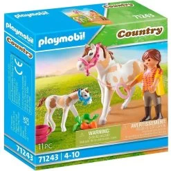 Playmobil Hest Med Føl