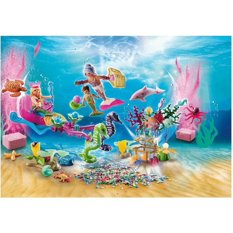 Playmobil Julekalender Bathing Fun Magical Mermaids 70777 - Billede 3