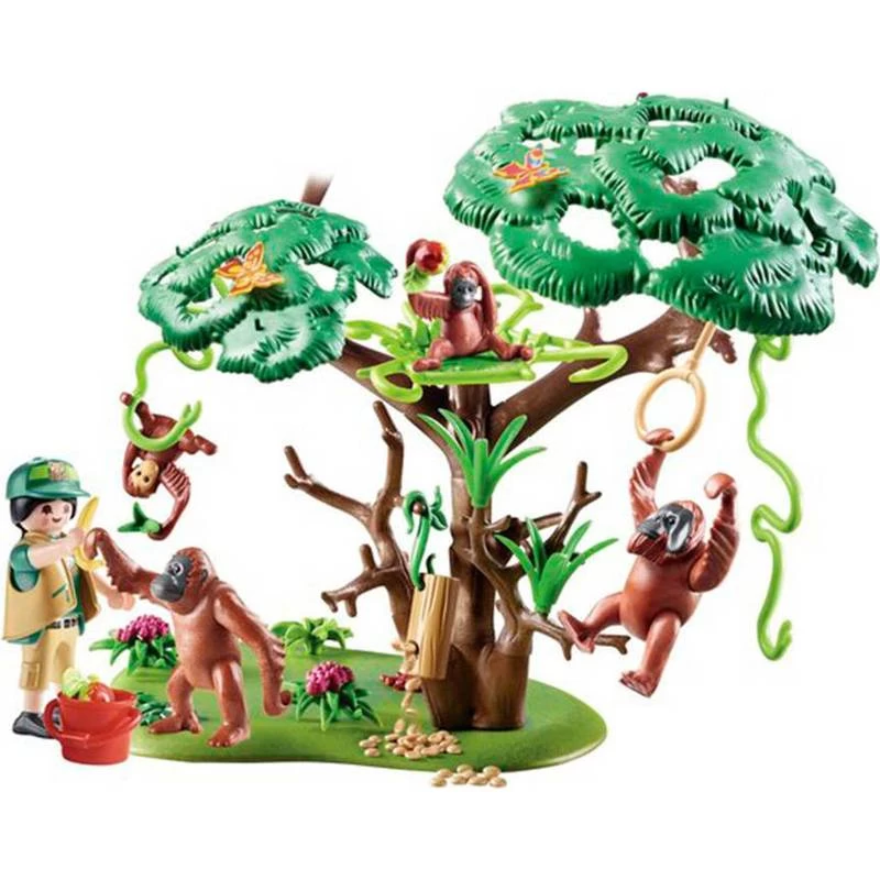Playmobil Orangutans With Tree 70345 - Billede 2