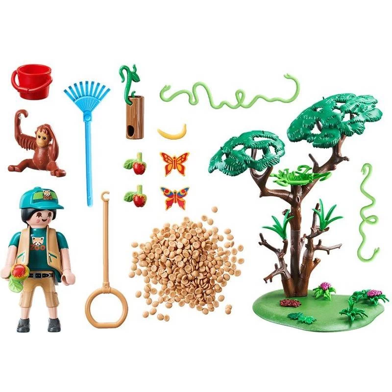 Playmobil Orangutans With Tree 70345 - Billede 3