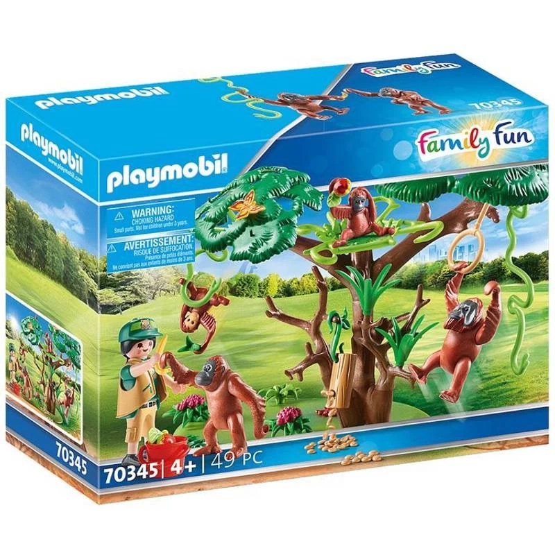 Playmobil Orangutans With Tree 70345