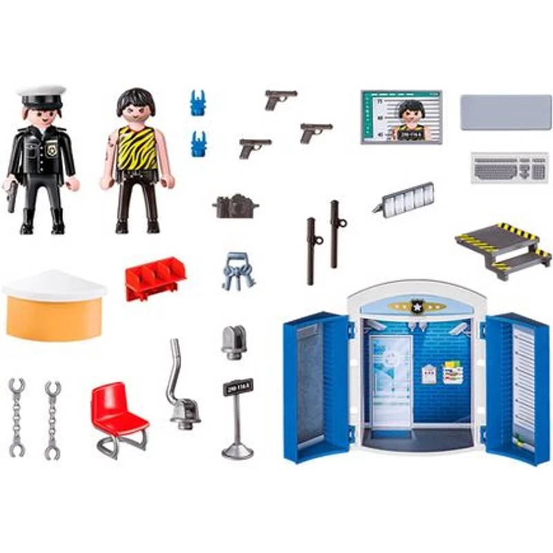 Playmobil Play Box Police Station 70306 - Billede 2