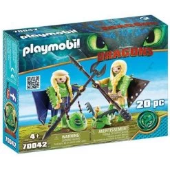 Playmobil Ruffnut And Tuffnut With Flight Suit 70042