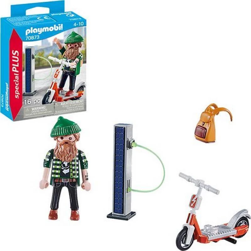 Playmobil Special Plus Man With E-Scooter 70873 - Billede 3