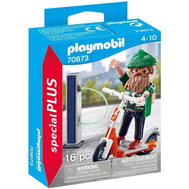Playmobil Special Plus Man With E-Scooter 70873