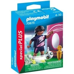 Playmobil Special Plus Soccer Player With Goal 70875