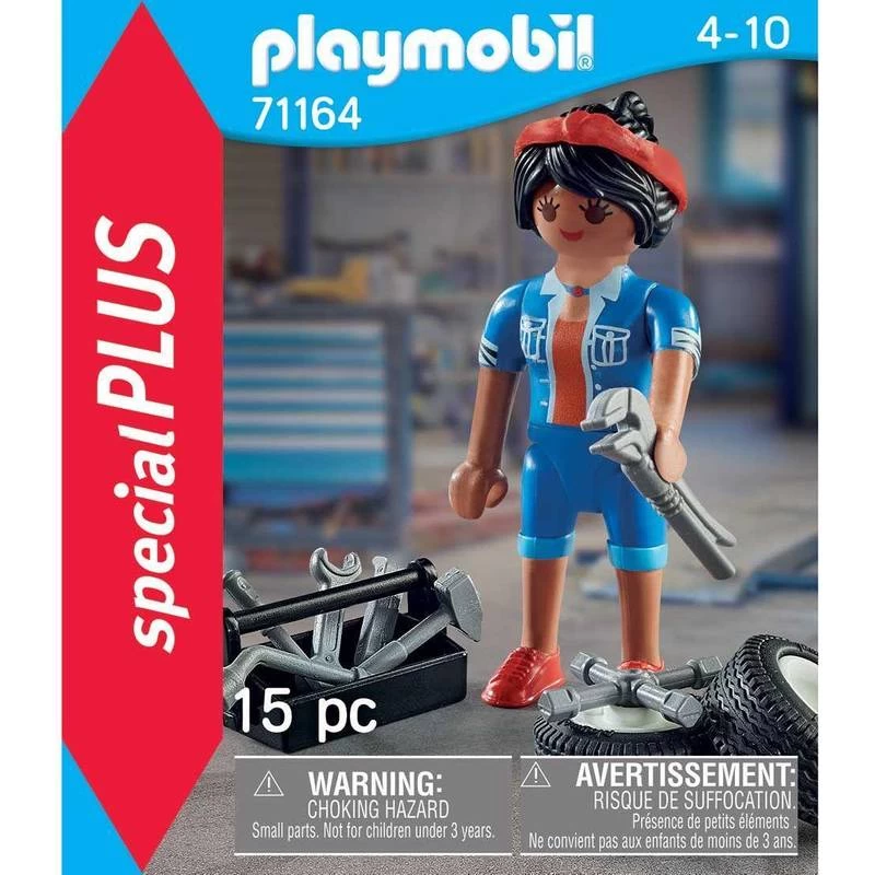 Playmobil SpecialPlus Mekaniker 71164 15 Dele OneSize Legetøj