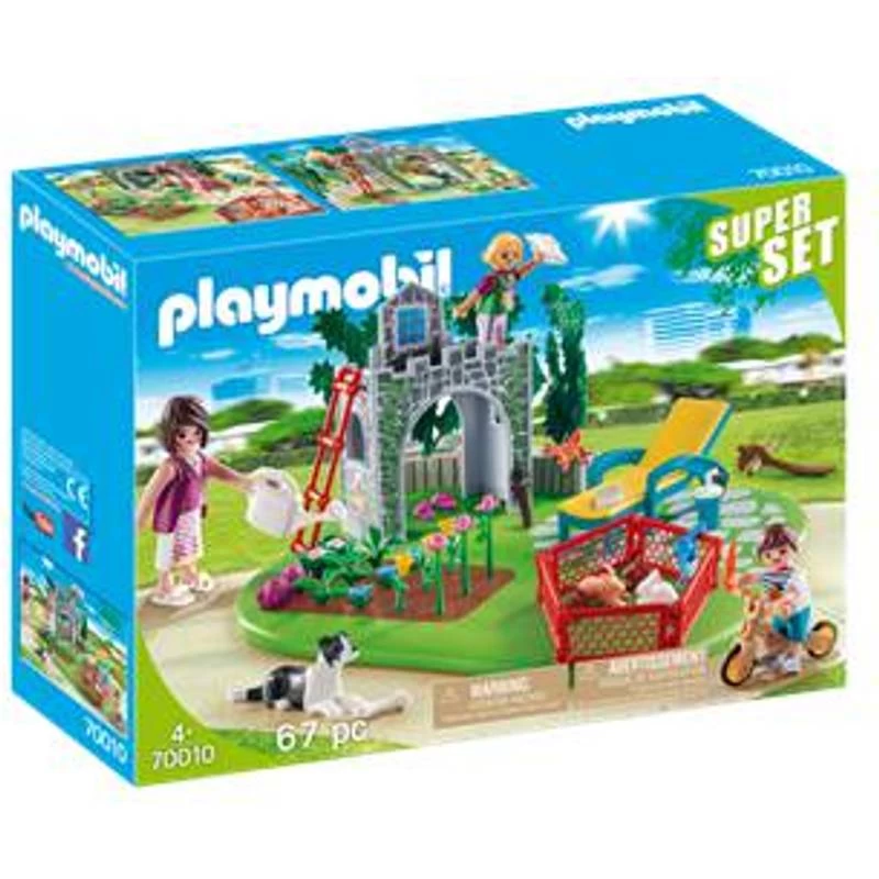 Playmobil Supersæt Familie Have 70010