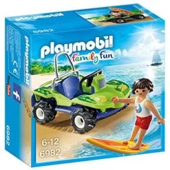 Playmobil Surfer Med Strandbil 6982