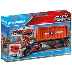 Playmobil Truck With Cargo Container 70771