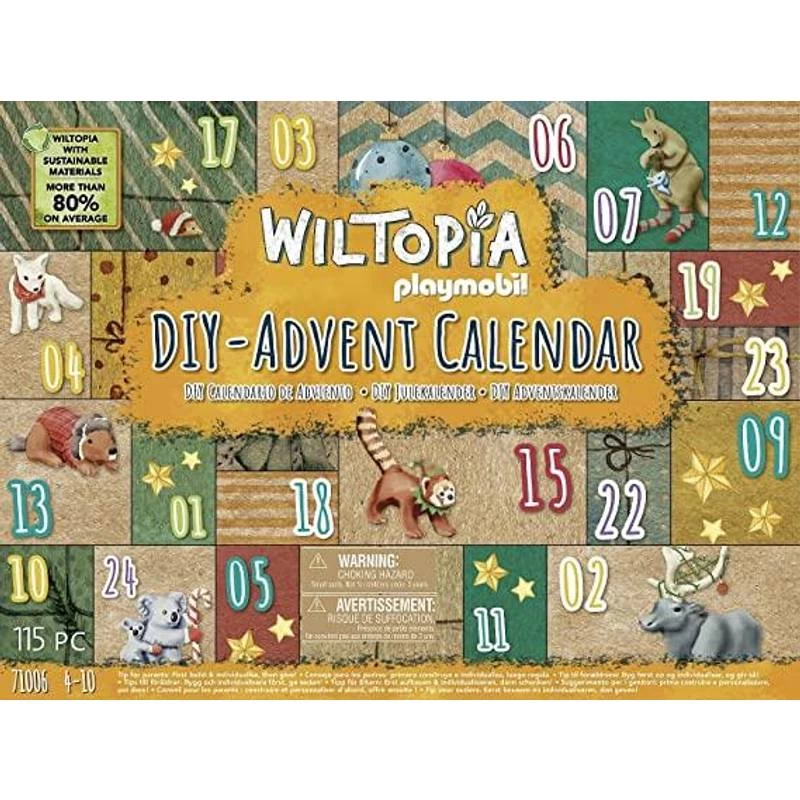 Playmobil Wiltopia DIY Advent Calendar: Animal Trip Around The World 71006 - Billede 3