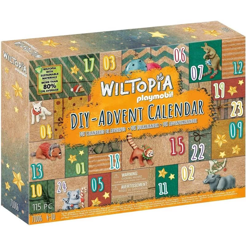 Playmobil Wiltopia DIY Advent Calendar: Animal Trip Around The World 71006