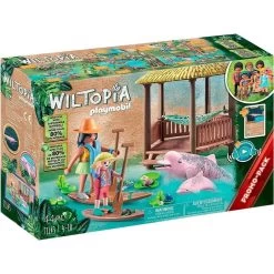 Playmobil Wiltopia Padletur Med Floddelfinerne