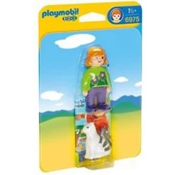 Playmobil Woman With Cat