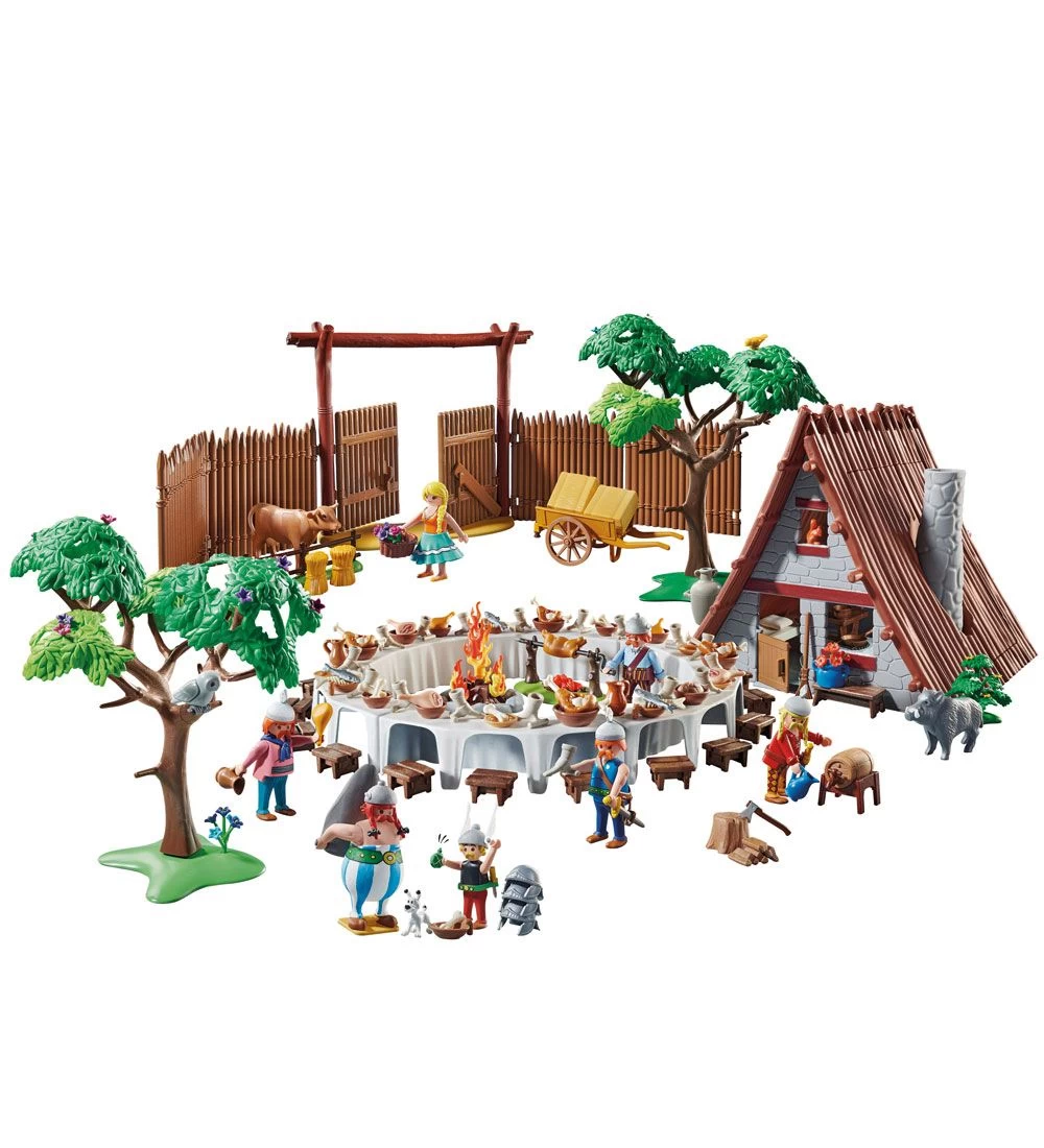 Playmobil Asterix - Den Store Landsbyfest - 70931 - 310 Dele - Billede 2