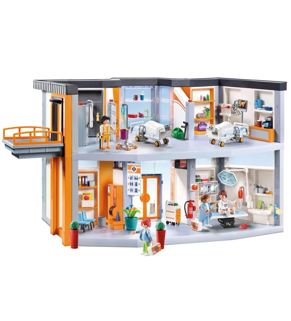 Playmobil City Life - Stort Hospital - 70190 - 514 Dele - Billede 2