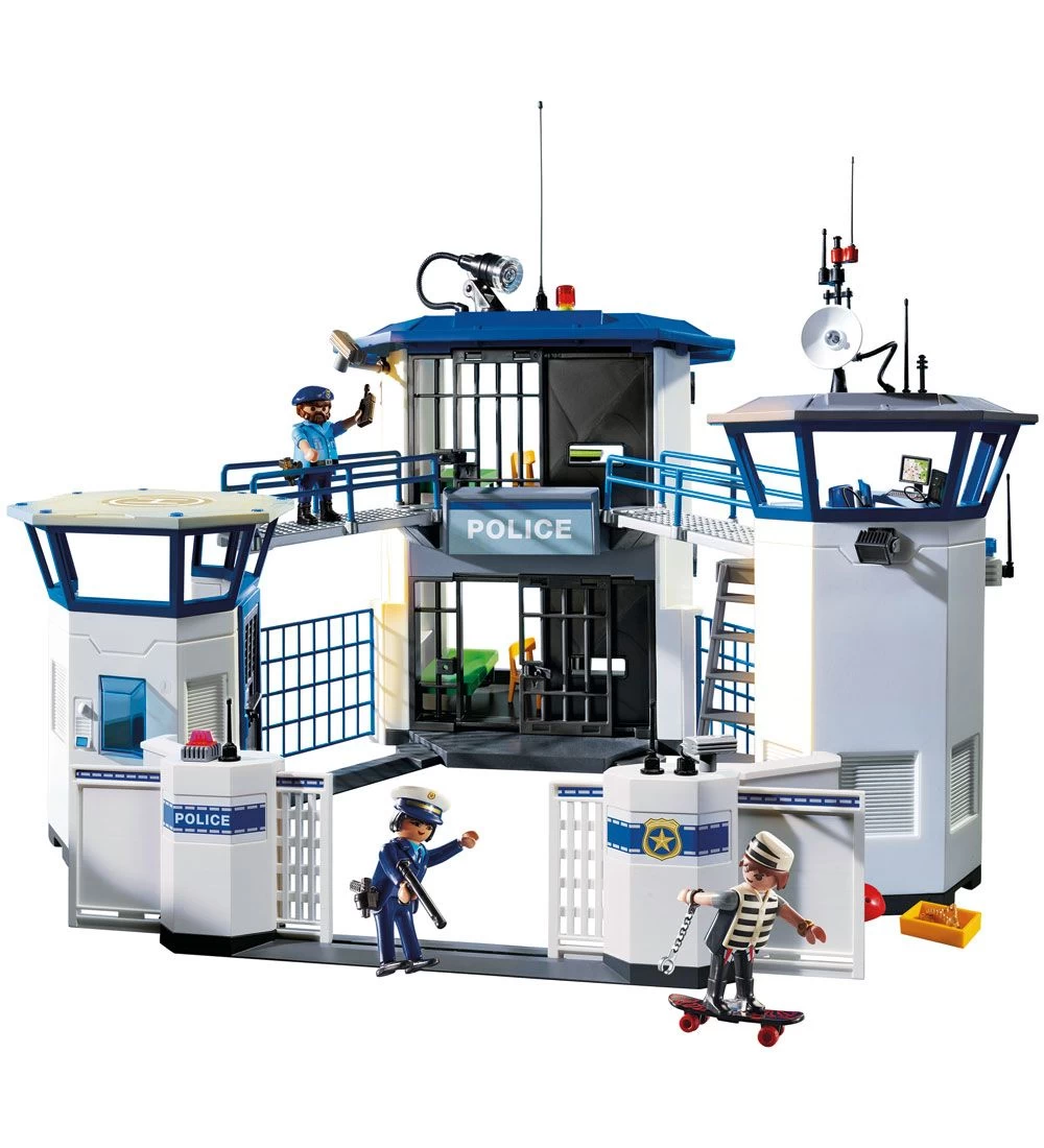 Playmobil City Action - Politistation Med Fængsel - 6919 - 256 D - Billede 3