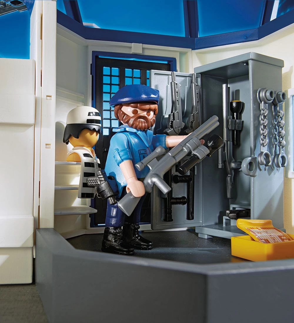 Playmobil City Action - Politistation Med Fængsel - 6919 - 256 D - Billede 4