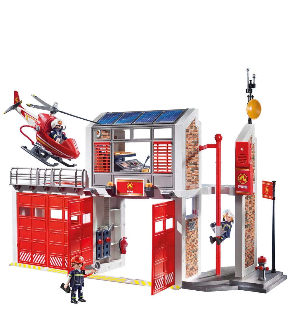Playmobil City Action - Stor Brandstation - 94627 - 181 Dele - Billede 3