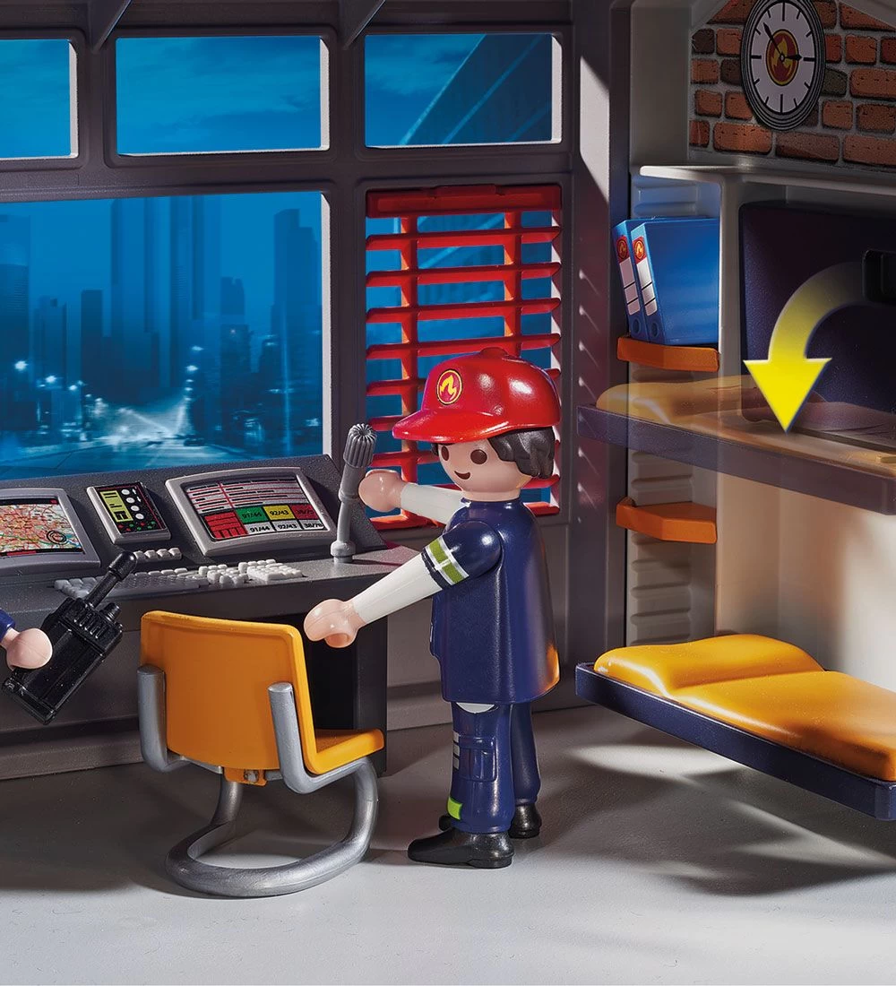 Playmobil City Action - Stor Brandstation - 94627 - 181 Dele - Billede 4
