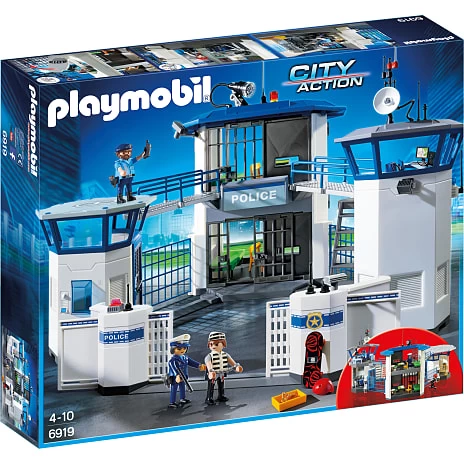 6919 Playmobil Politistation Med Fængsel