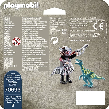 Playmobil DuoPack Velociraptor Med Dinofanger 70693 - Billede 5