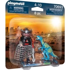 Playmobil DuoPack Velociraptor Med Dinofanger 70693