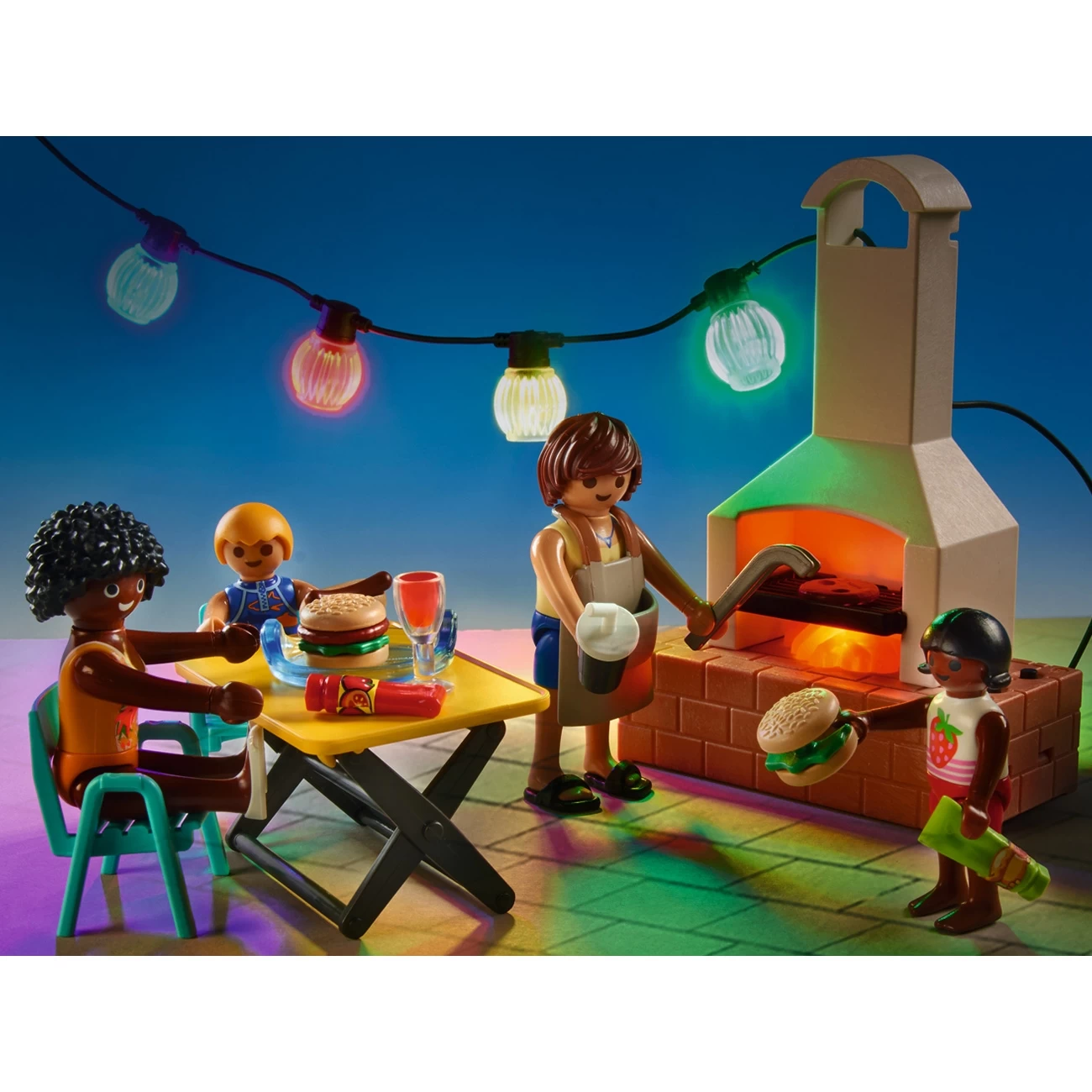 Playmobil® City Life - Poolparty Med Rutsjebane - Billede 3
