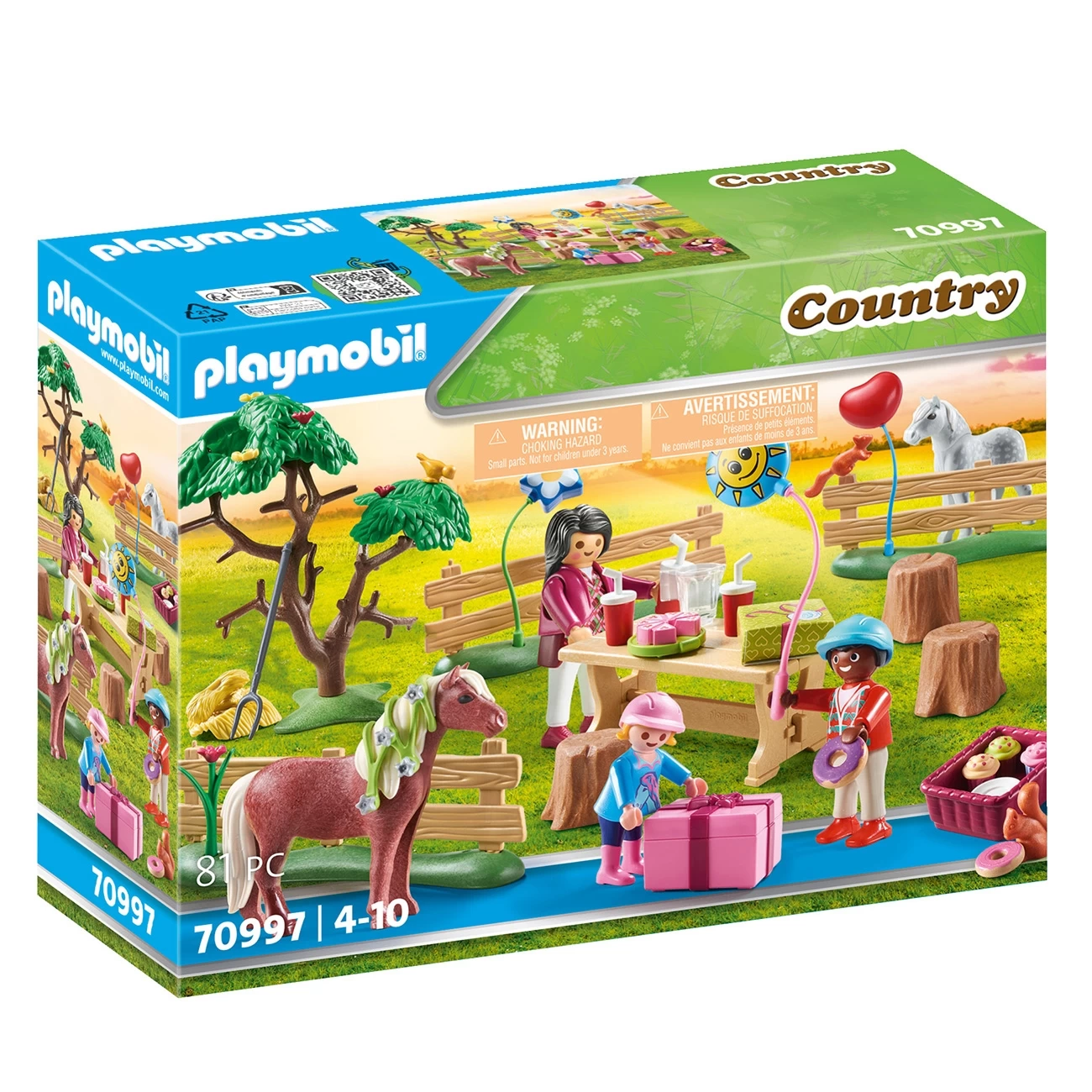 Playmobil® Country - Børnefødselsdag På Rideskolen