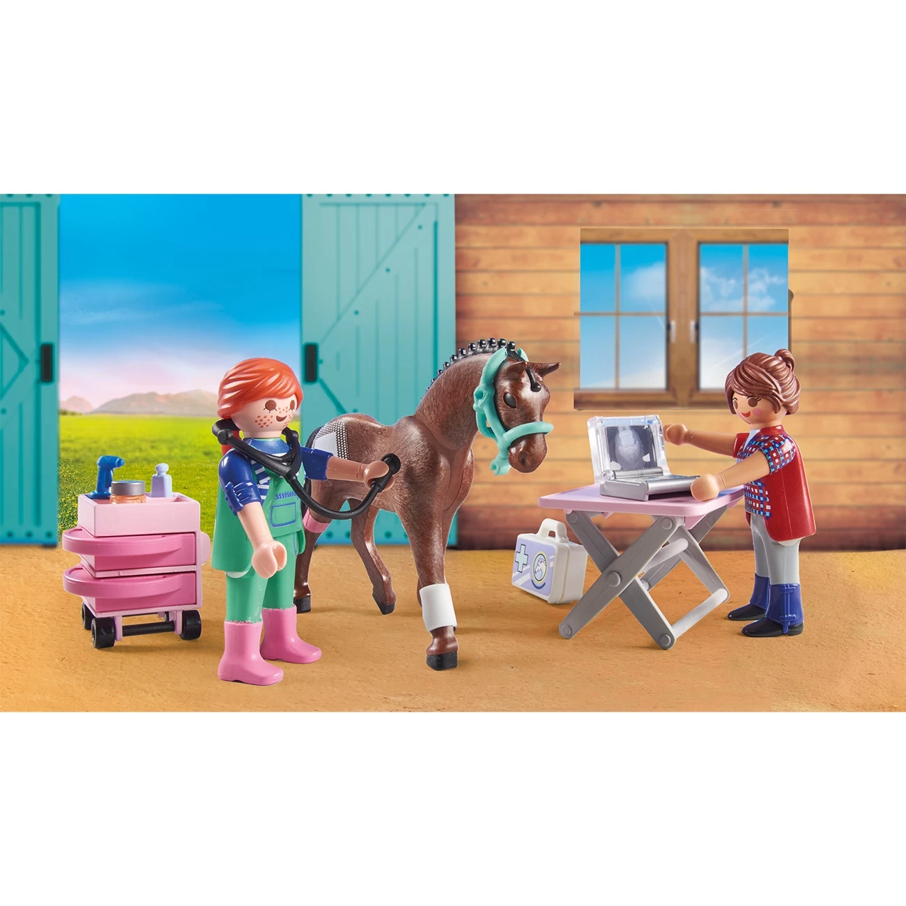 Playmobil® Country - Dyrlæge Til Heste - Billede 2