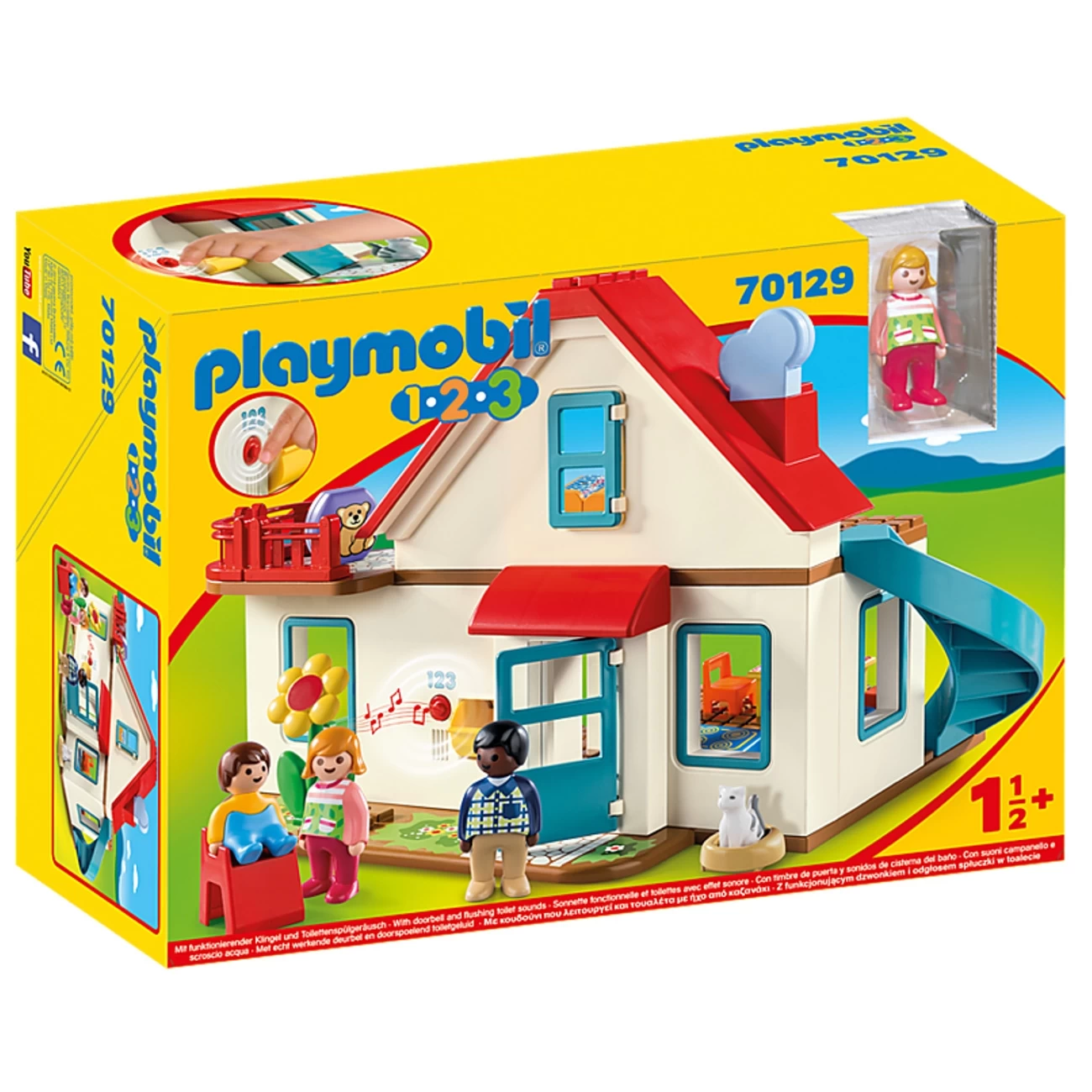 Playmobil® 1.2.3 - Familiehus