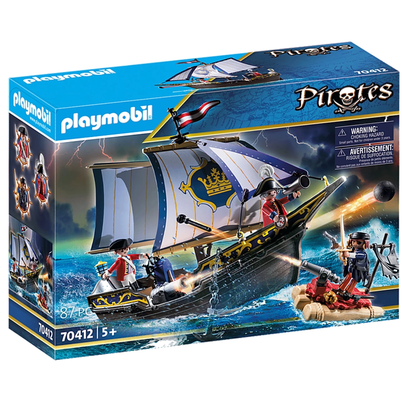 Playmobil® Pirates - Rødjakkesejler